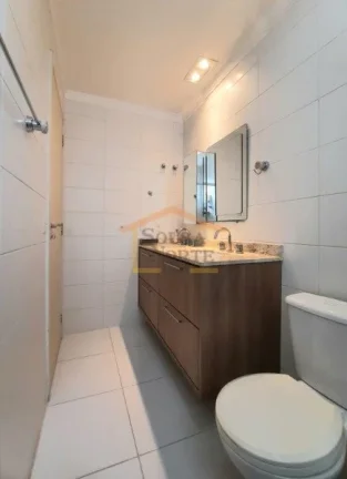 Imagem Apartamento resultante da junção de duas unidades com 183 m², 3 dormitórios, sendo 3 suites, 3 b...