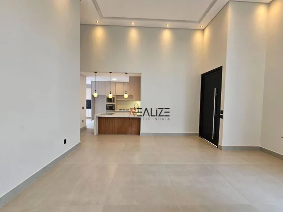 Imagem Casa com 3 suítes e escritório à venda, 190 m² por R$ 1.790.000 - Condomínio London Park - Indaiatuba/SP