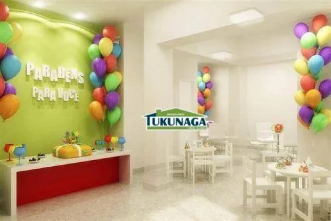 Imagem Apartamento com 2 dormitórios à venda, 45 m² por R$ 300.000,00 - Ponte Grande - Guarulhos/SP