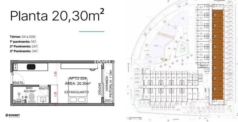 Imagem Oportunidade em PORTO DE GALINHAS: 20,30m², 01qt/Studio..