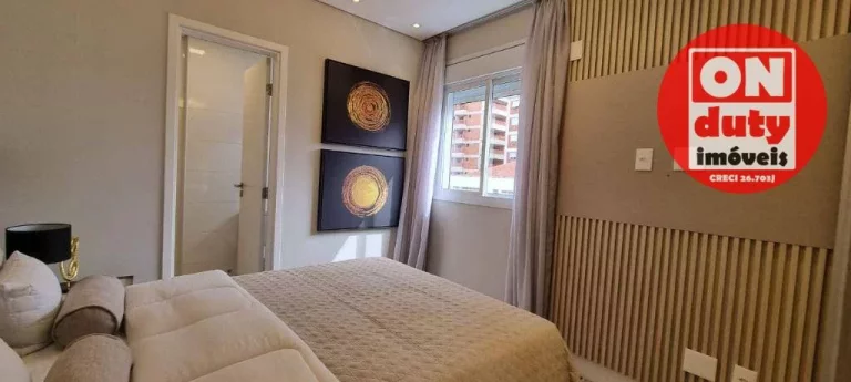 Imagem Apartamento com 2 dormitórios à venda, 84 m² por R$ 1.367.300,00 - Ponta da Praia - Santos/SP