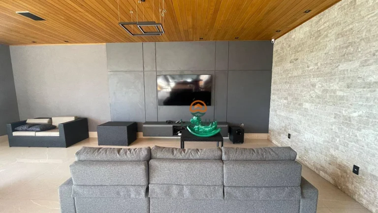 Imagem Casa com 5 dormitórios à venda, 580 m² por R$ 7.190.000,00 - Condomínio Vitória Golf - Lagoa Santa/MG