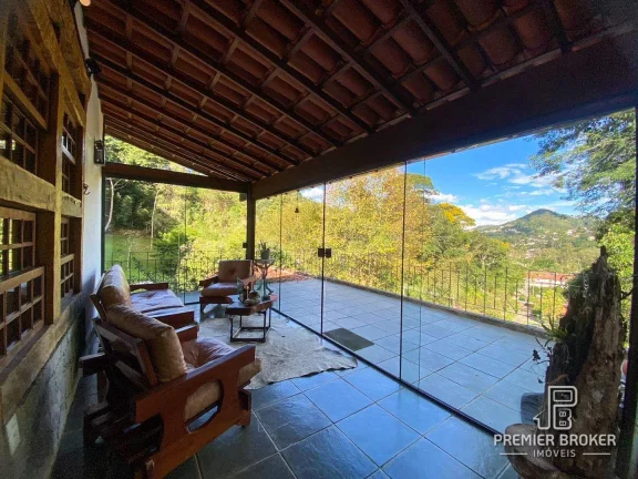 Imagem Casa à venda, 284 m² por R$ 1.700.000,00 - Parque do Imbui - Teresópolis/RJ