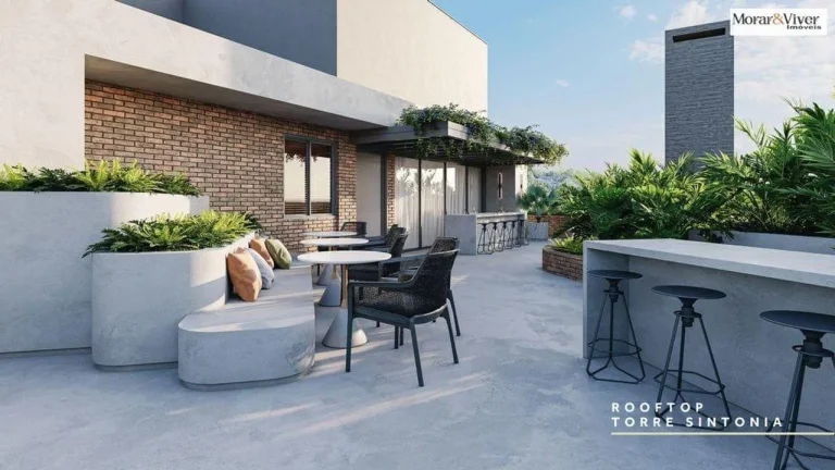 Imagem Apartamento Garden para Venda em Curitiba, Mossunguê, 1 dormitório, 1 banheiro, 1 vaga