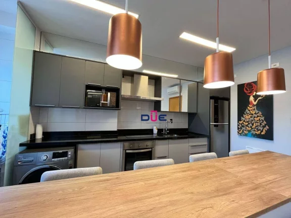 Imagem Apartamento com 1 dormitório para alugar, 46 m² por R$ 5.300/mês - Boqueirão - Santos/SP