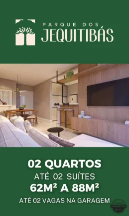 Imagem Parque dos Jequitibás – Noroeste | 2 suítes | Chaves em novembro de 2028