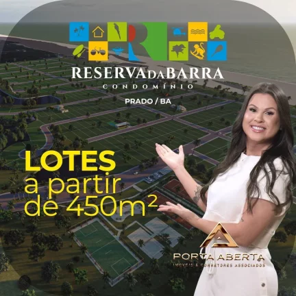 Imagem Lote em condomínio Fechado a partir de 450 m2 - PRADO - BA - COD 668