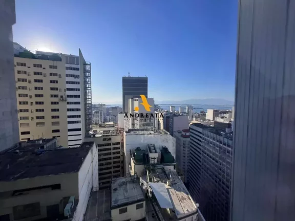 Imagem Av. Nilo Peçanha -Centro - - Ed. De Paoli - Alugo ótima sala com 36m² - andar alto - R$850,00