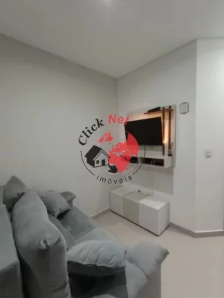 Imagem Apto Novo Com 37m² de área útil, com 2 dormitórios,quintal , 1 vaga ,Bairro Jd. Las Vegas em Santo André.