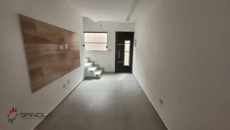 Imagem Sobrado com 2 dormitórios à venda, 57 m² por R$ 350.000,00 - Maracanã - Praia Grande/SP