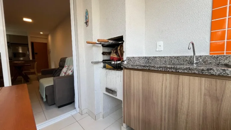 Imagem Apartamento Itaguá 2 dormitórios sendo 1 suíte,1 banheiro social, 1 vaga de garagem,varanda gourmet com churrasqueira