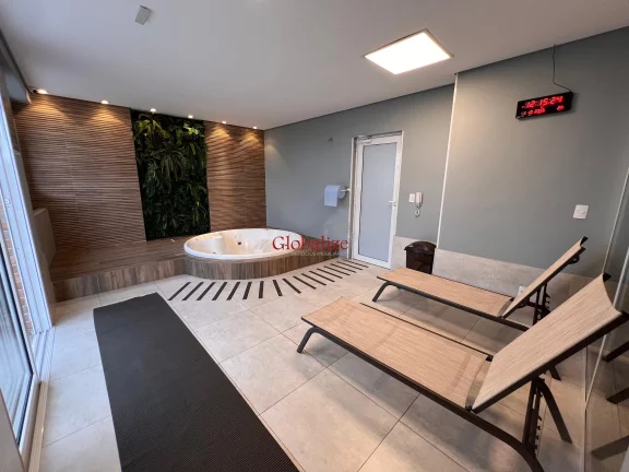 Imagem Apartamento Studio com 1 Vaga Demarcada + Depósito em Prédio com Lazer Completo no Bairro do Campo Grande em Santos por R$ 690 mil
