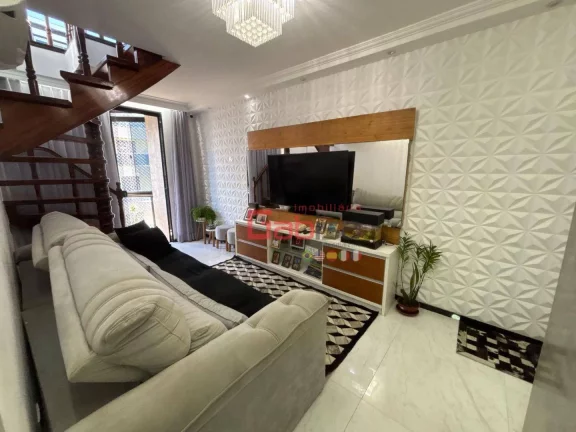 Imagem Cobertura com 3 dormitórios à venda, 120 m² por R$ 1.200.000,00 - Vila Nova - Cabo Frio/RJ