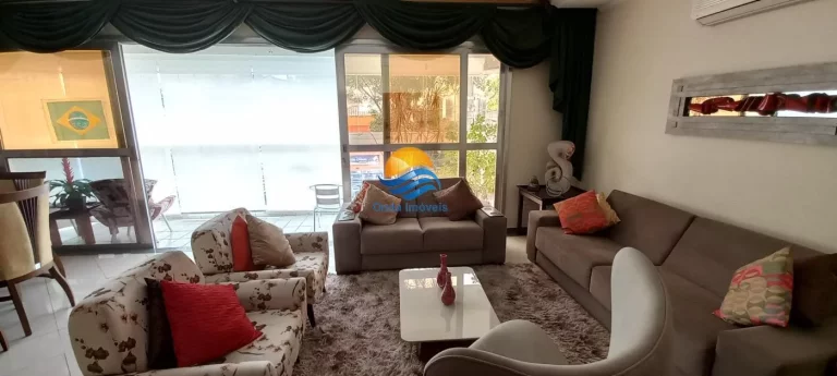 Imagem Lindo apartamento a venda em Santos na Aparecida Vista mar