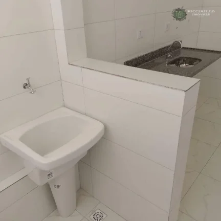 Imagem Apartamento com 1 dormitório à venda, 44 m² por R$ 340.000 - Vila Guilhermina - Praia Grande/SP