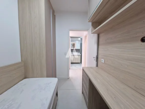 Imagem Flat de luxo com serviços de hotelaria completa no Gonzaga em Santos/sp.
