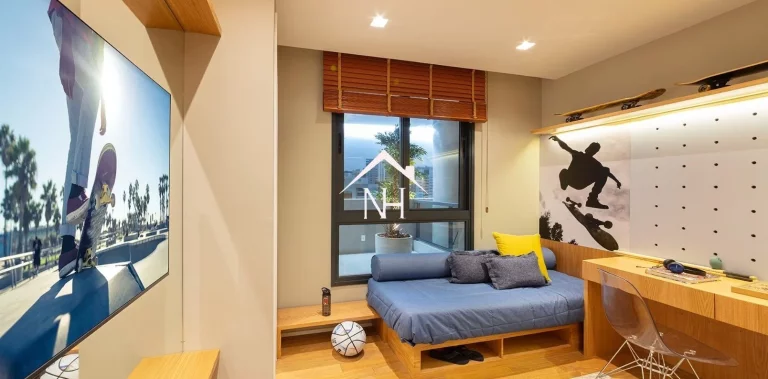 Imagem apartamento de 154m c/ 3 suites, terraço gourmet, hall privativo, depósito, 2 vagas, piscina, deck, solarium, sauna, salão de festas, churrasqueira