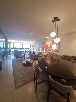 Imagem Edf. 4qts., 3 suítes, 3 vagas, dependência completa173m2 MOBILIADO..