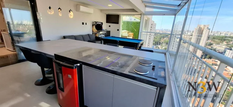 Imagem Cobertura à venda na Vila Leopoldina São Paulo com 188m² 3 dormitórios 3 suítes e 3 vagas de garagem