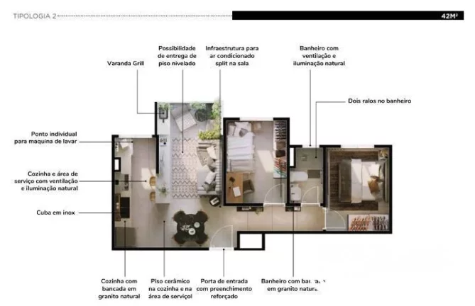 Imagem Apartamento para Venda em Santo André / SP no bairro Santa Maria