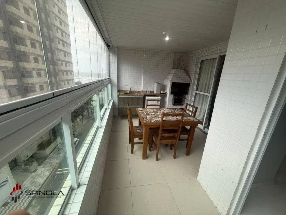 Imagem Apartamento com 2 dormitórios à venda, 141 m² por R$ 640.000,00 - Vila Caiçara - Praia Grande/SP