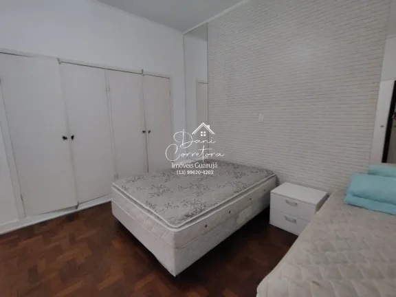 Imagem Apartamento à venda em Guarujá-SP: 3 quartos, 1 suíte, 2 salas, 3 banheiros, 2 vagas de garagem, 209m² - Bairro Pitangueiras!