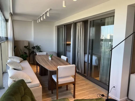 Imagem Apartamento para Locação em São Paulo, Pinheiros, 2 dormitórios, 1 banheiro, 1 vaga