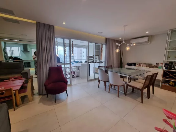 Imagem Apartamento à venda no Condomínio Domo Life com 123m², Varanda Gourmet, 2 vagas, 3 dormitórios, melhor condomínio clube