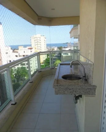 Imagem Apartamento de Lico Enseada: 3 Quartos, 3 Suítes, 4 Banheiros e 115m² em Guarujá-SP!