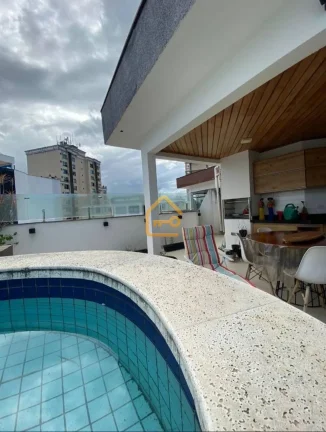 Imagem Cobertura Duplex, 3 dormitórios (2 suítes) 2 vagas. Edf. Solar Aquárius