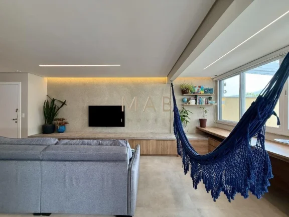 Imagem Cobertura de luxo à venda em Florianópolis-SC, bairro Ingleses do Rio Vermelho: 3 quartos sendo 1 suíte, bwc social, vaga dupla de garagem, 183,77m².