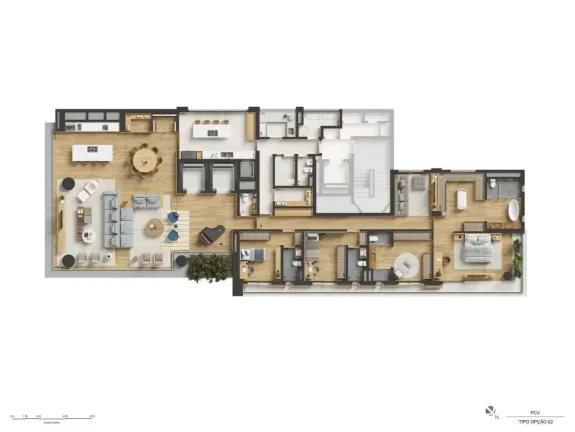 Imagem Apartamento à venda, no Beatriz Alto de Pinheiros, em São Paulo, Vila Beatriz, com 4 quartos, 362,40m2