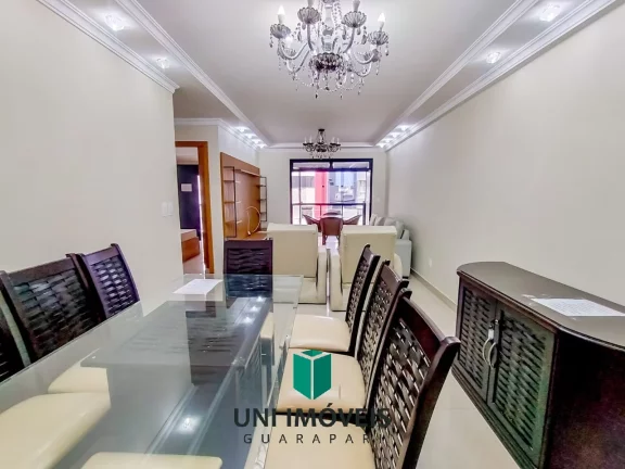 Imagem Apartamento espaçoso em Guarapari centro com 2 quartos, suíte, 2 varandas e área externa gourmet