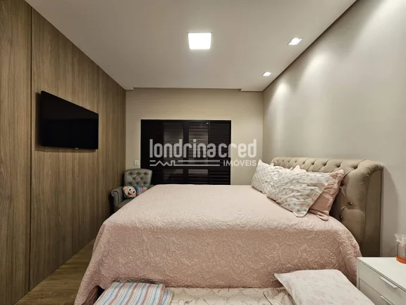 Imagem Casa com Belíssimo Conceito Aberto contendo 03 quartos sendo 01 suite no Condomínio Bellevie na Cidade de Cambé-PR
