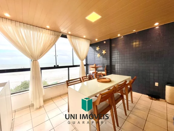 Imagem Imperdível! A venda apartamento beira mar, 3 quartos, 1 suíte com lazer completo na Praia do Morro.