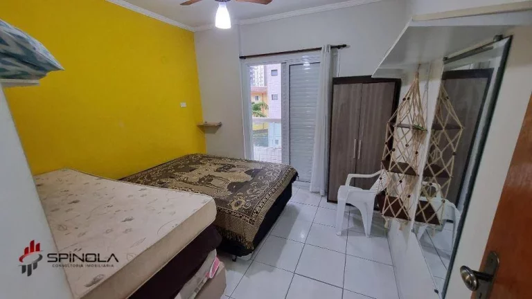 Imagem Apartamento com 1 dormitório à venda, 52 m² por R$ 352.000,00 - Tupi - Praia Grande/SP