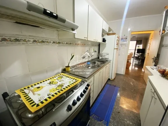 Imagem Apartamento de Alto Padrão à Venda em Guarujá-SP, Pitangueiras: 2 Quartos, 1 Suíte, 2 Salas, 3 Banheiros, 2 Vagas, 100m².
