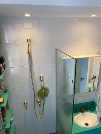 Imagem Apartamento com 3 dormitórios à venda, 92 m² - Pitangueiras - Guarujá/SP