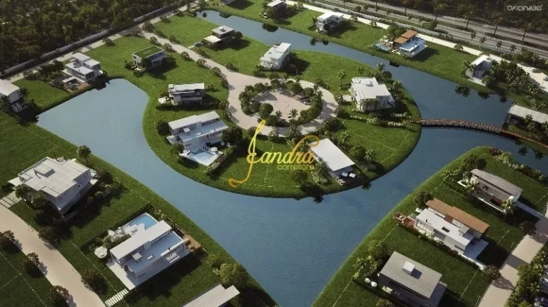 Imagem Terreno condomínio Sense Beira lago