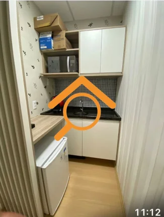 Imagem Sala comercial para locação em condomínio de alto padrão em Santo Amaro, São Paulo-SP: 1 sala, 1 banheiro, 1 vaga de garagem.