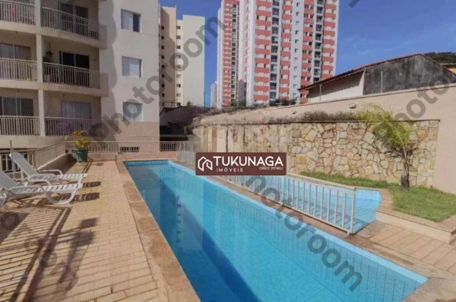 Imagem Apartamento com 2 dormitórios para alugar, 64 m² por R$ 3.733/mês - Picanco - Guarulhos/SP
