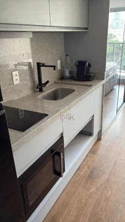 Imagem Studio novo com varanda para locação no Brooklin