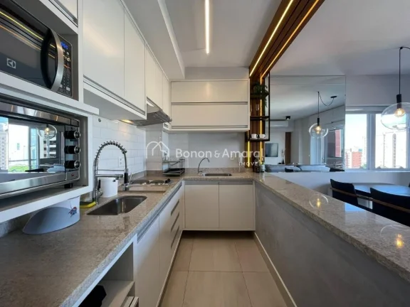 Imagem No Cambuí, viver bem é sinônimo de praticidade, conforto e estilo. Este apartamento moderno de 68...