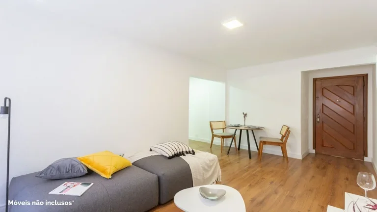 Imagem Apartamento 61M², 2Q, 1 Banheiro, 1 Vaga, Portaria 24h, Armários.