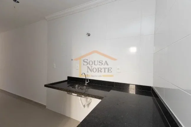 Imagem Apartamento com 39,05m², dispõe de 2 dormitórios, sala para dois ambientes, cozinha com gabinete ...