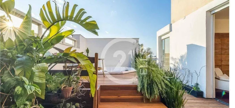 Imagem Charmosa cobertura no Itaim - 244m²