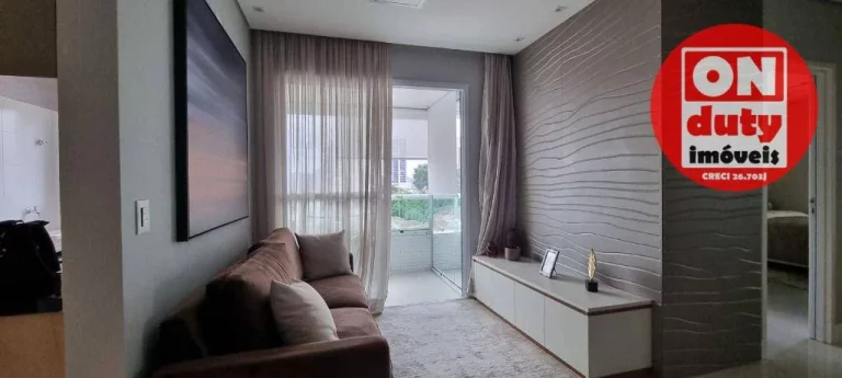 Imagem Apartamento com 2 dormitórios à venda, 76 m² por R$ 1.162.530,00 - Ponta da Praia - Santos/SP