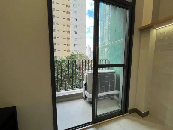 Imagem Apartamento com 34m² com 1 dormitório, 1 banheiro, 1 vaga de Garagem, semi mobiliado - Brooklin
