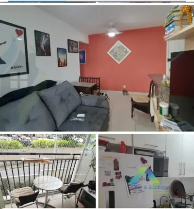 Imagem Apartamento 52m² com 2 dormitórios, 1 sala 2 ambientes, 1 cozinha ampla, 1 área de serviço e 1 vaga de garagem na região do Jardim Celeste - Sacomã/Zsul.
