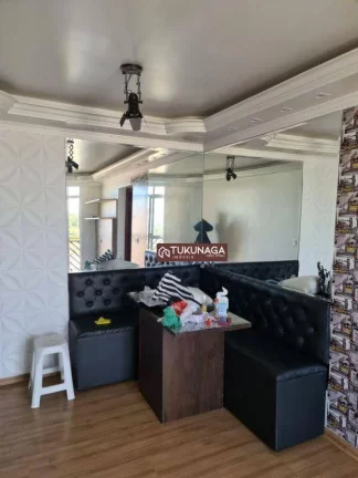 Imagem Apartamento com 2 quartos à venda, 64 m² por R$ 360.000 - Jardim Bom Clima - Guarulhos/SP